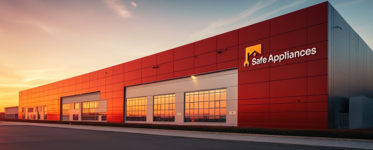 Safe Appliances global distribution center building