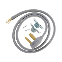 GE 4’ 30amp 3 wire dryer cord - Model WX09X10002