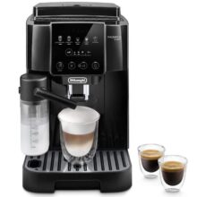 ECAM22080B Espresso Machine Delonghi with automatic milk frother LatteCrema Hot, one-touch espresso and cappuccino preparation for office and shared kitchens