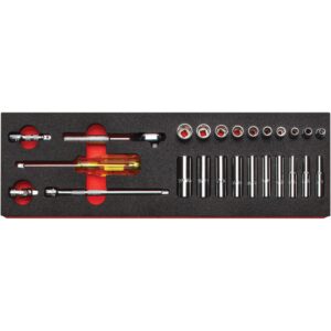Proto J47116KV foamed socket set product image / Proto J47116KV foamed socket set imagen del producto