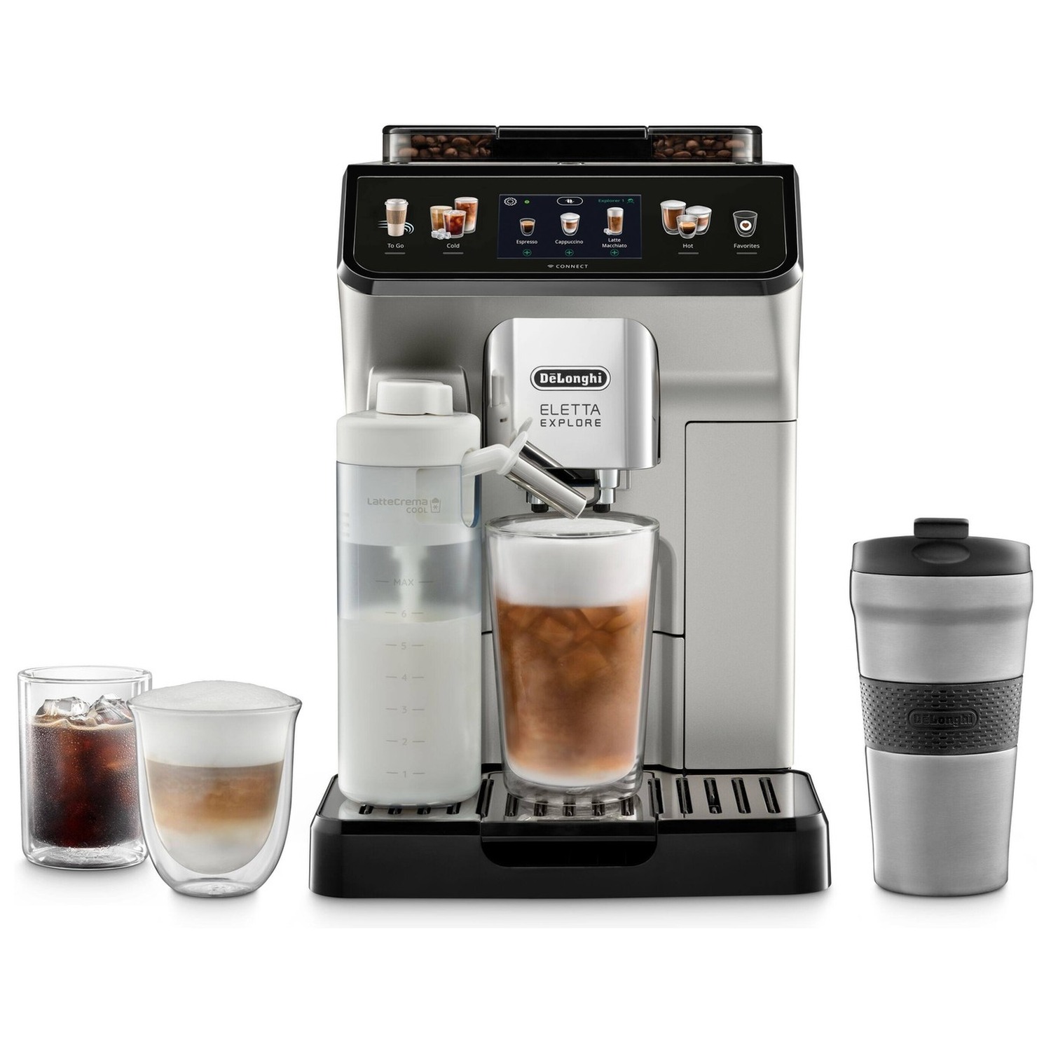 DeLonghi ECAM45086S Eletta Explore Espresso Machine / Máquina de Espresso