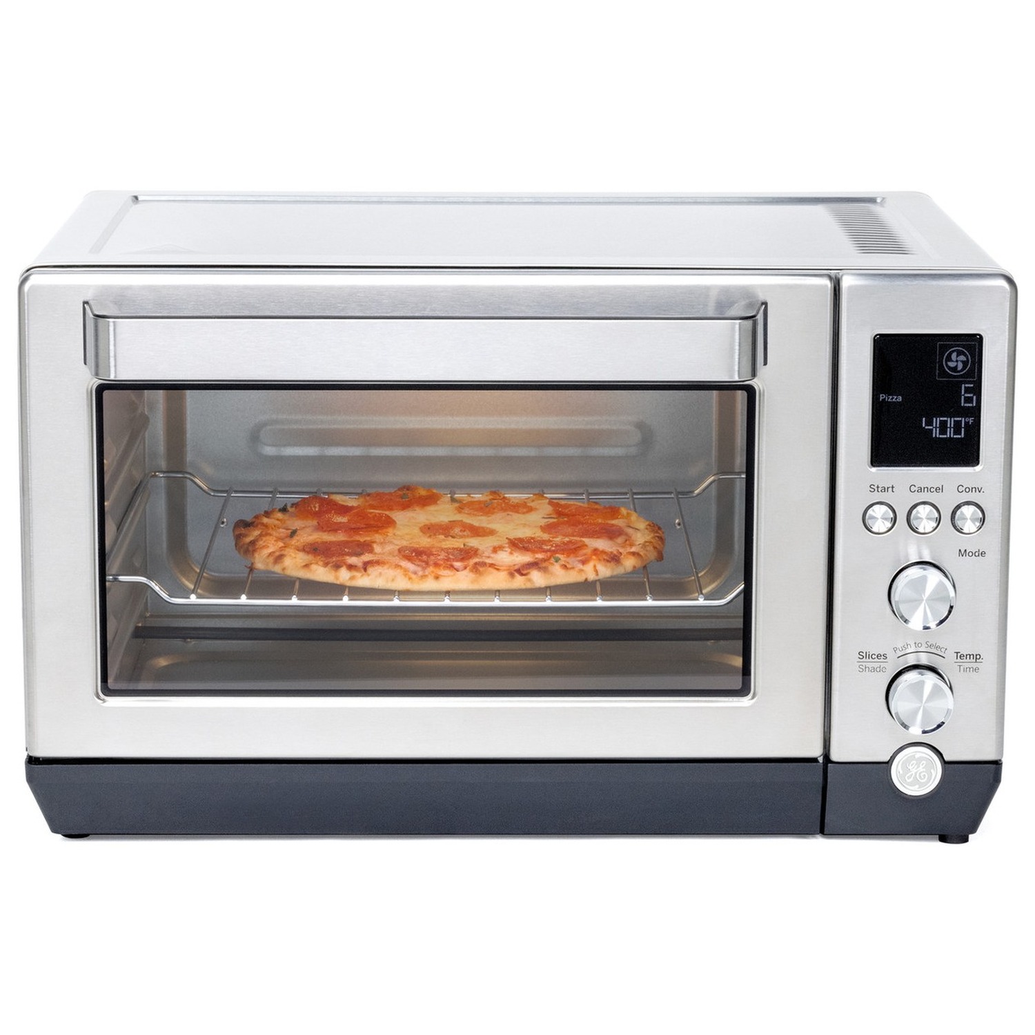 GE Calrod 6-slice convection toaster oven G9OCAASSPSS — horno tostador Calrod de 6 rebanadas por convección G9OCAASSPSS