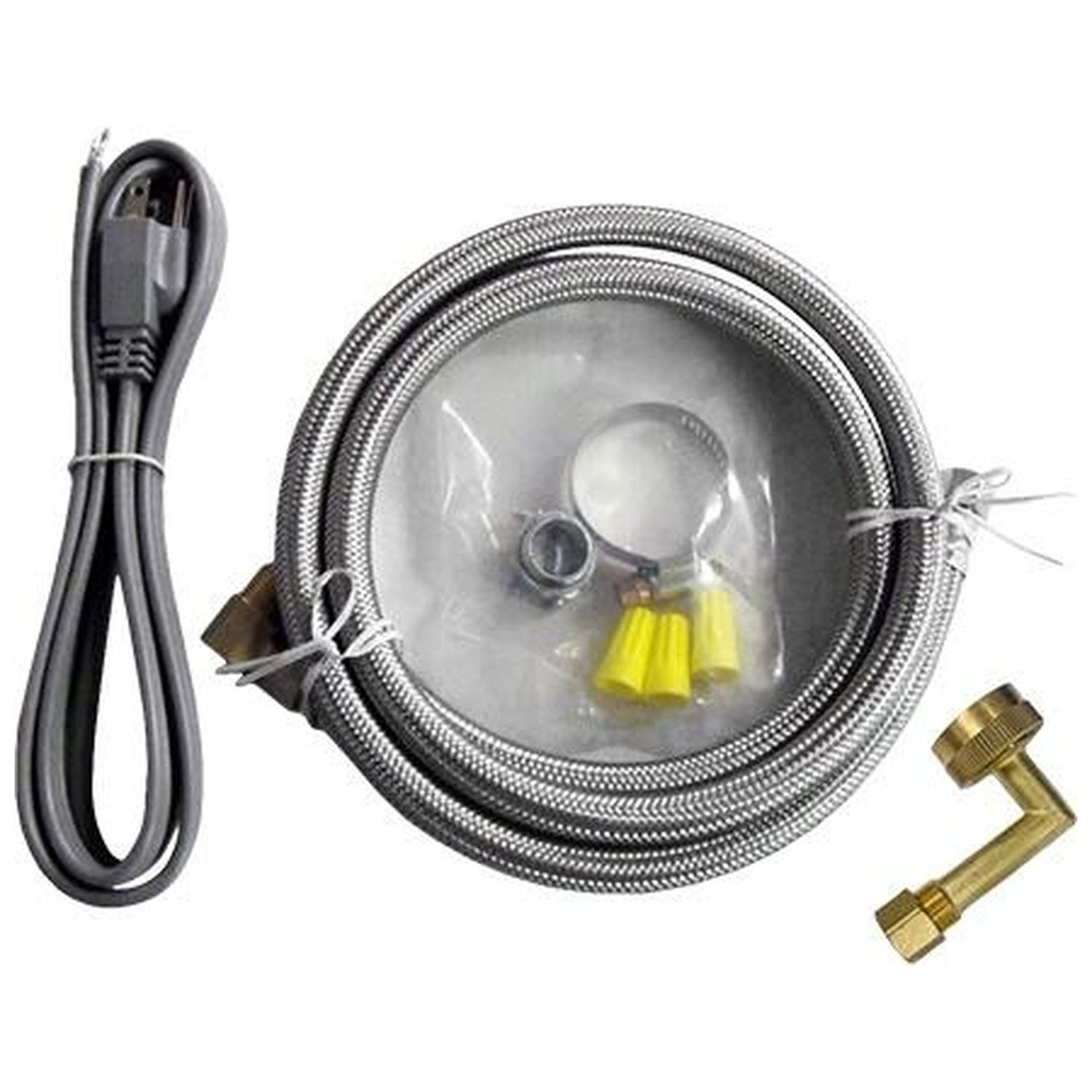 Supco DWK6572SSE dishwasher installation kit with elbow — kit de instalación para lavavajillas DWK6572SSE