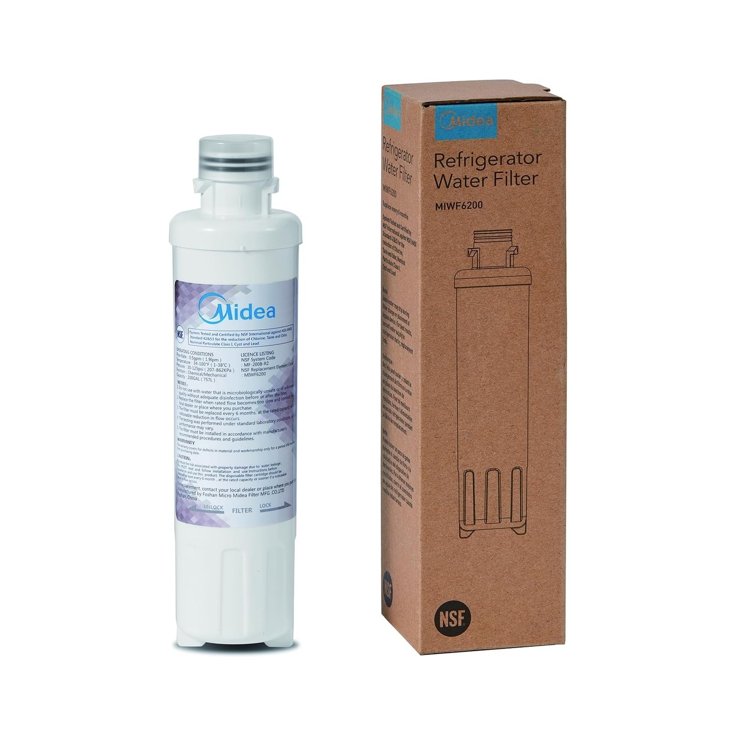 Midea MIWF6200 Water Filter