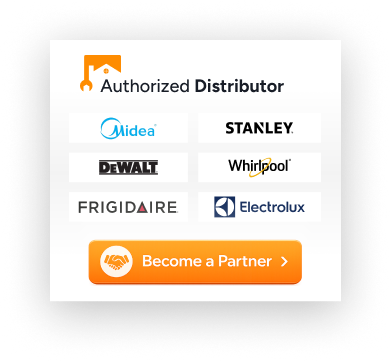 Safe Appliances — Authorized Distributor of Frigidaire, Electrolux, Stanley, Dewalt, Media, Whirpool