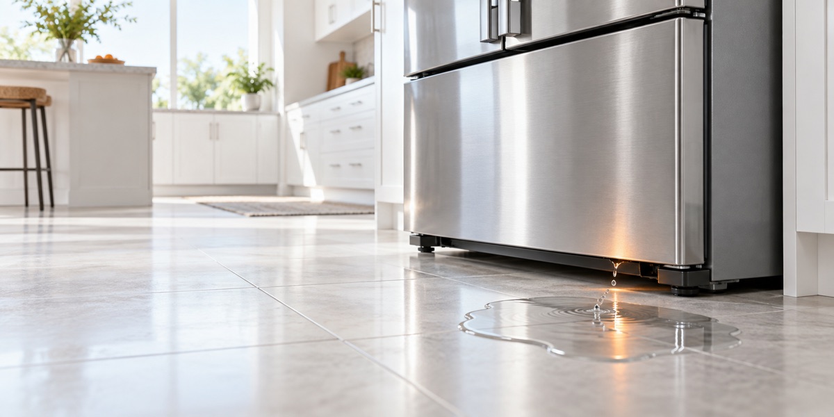 refrigerator leaking water