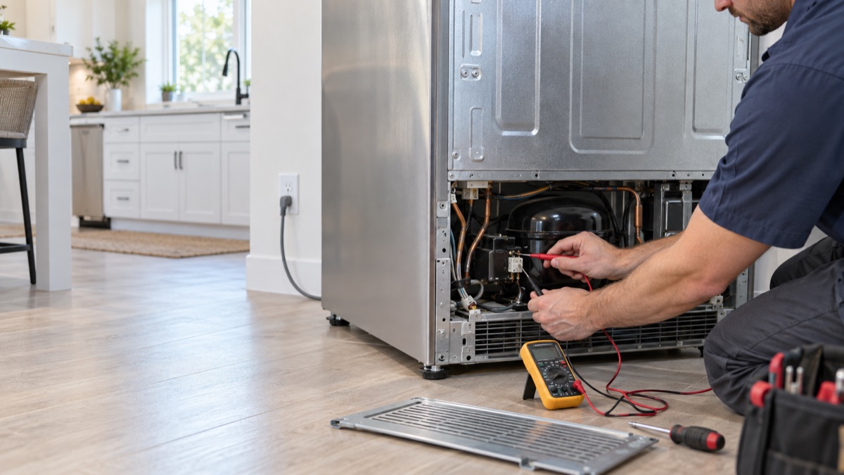 refrigerator compressor not running